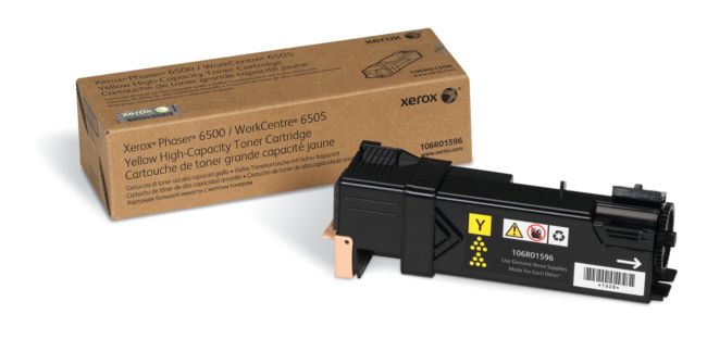 ORIGINAL Xerox toner giallo 106R01596 Phaser 6500 ~2500 Seiten - Xerox - 095205849752