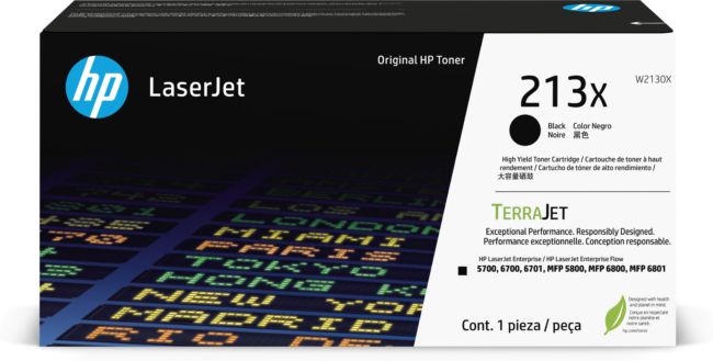 ORIGINAL HP toner nero W2130X 213X ~9000 Seiten Cartuccia toner originale nero ad alta capacità LaserJet HP 213X - HP - 195122822491