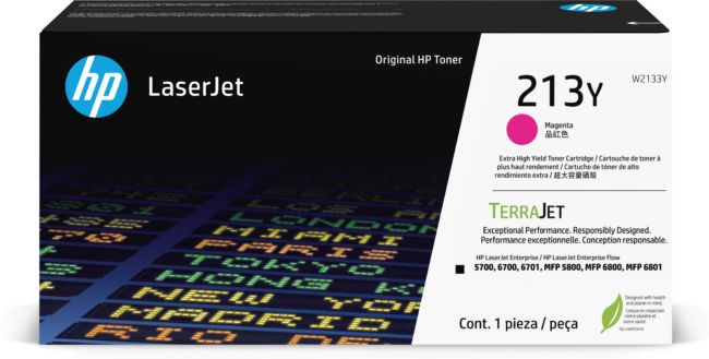 ORIGINAL HP toner magenta W2133Y 213Y ~12000 Seiten Cartuccia toner originale magenta ad altissima capacità LaserJet HP 213Y - HP - 196337061552