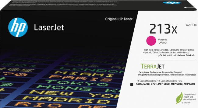 ORIGINAL HP toner magenta W2133X 213X ~6000 Seiten Cartuccia toner originale magenta ad alta capacità LaserJet HP 213X - HP - 195122822712