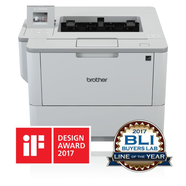 ORIGINAL Brother stampante HL-L6400DW HLL6400DWG1 Ad alta velocità, con display LCD touchscreen e rete wireless - Brother - 4977766753401
