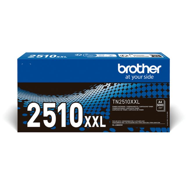ORIGINAL Brother toner nero TN-2510XXL 2510XXL ~5000 Seiten - Brother - 4977766830317