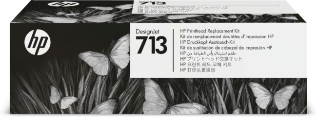 ORIGINAL HP Testina per stampa nero / ciano / magenta / giallo 3ED58A 713 - HP - 193905352807