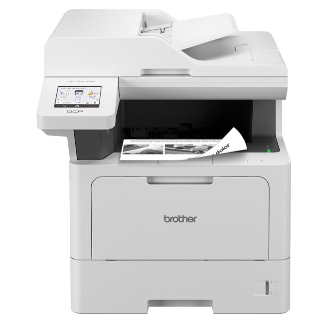 ORIGINAL Brother stampante MFC-L5710DN MFCL5710DNRE1 Stampa e scansione fronte-retro veloci e di elevata qualità. Stampa 48 ppm. Toner inbox 3.000 pagine. Toner opzionale fino a 11.000 pagine. - Brother - 4977766815161