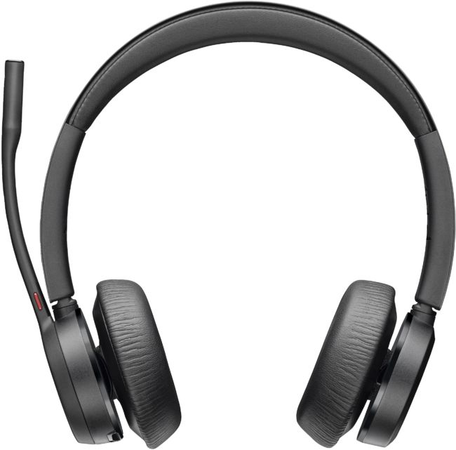 ORIGINAL HP Poly Accessori per computer nero 77Y99AA Voyager 4320 UC Cuffie Poly Voyager 4320 UC stereo USB-A + adattatore USB-A BT700 + supporto per ricarica - HP Poly - 0197029610119