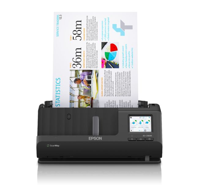 ORIGINAL Epson nero ES-C380W B11B269401 - Epson - 8715946718279