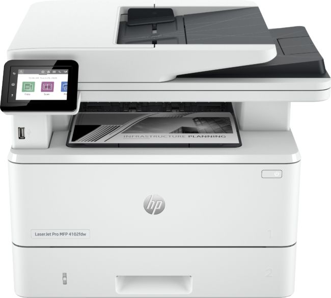 ORIGINAL HP stampante Bianco LaserJet Pro MFP 4102dw 2Z622F#B19 - HP - 195161936128