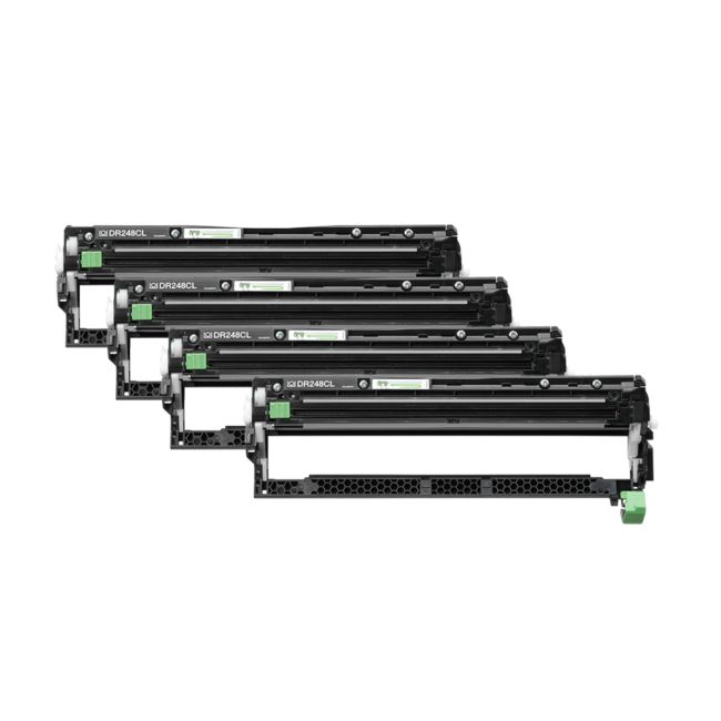 ORIGINAL Brother Tamburo nero / ciano / magenta / giallo DR-248CL ~30000 Seiten - Brother - 4977766821384