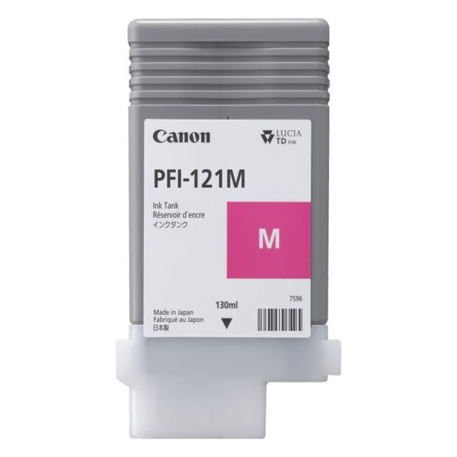ORIGINAL Canon Cartuccia d'inchiostro magenta PFI-121m 6267C001 130ml - Canon - 4549292222128
